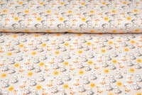 Baumwolljersey digital bedruckt bedrukt sweet chicken