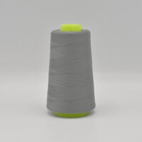 Overlockgarn hellgrau melange