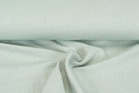 Baumwoll Musselin melange hellgrün