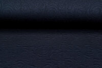 Strickstoff Jacquard retro twill schwarz