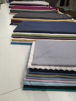 Stoffrestepaket 10 stück verschiedene Stoffe