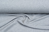 Ottoman Ripp Jersey hellgrau melange