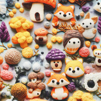 Alpenfleece bedruckt cuddly grau