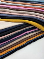 Stoffrestepaket 13 St&uuml;ck musselin leinen look