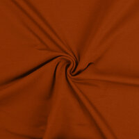 Baumwolljersey rostbraun