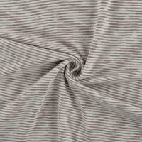 B&uuml;ndchenstoff stripes melange braun