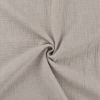 Baumwoll Musselin melange sand
