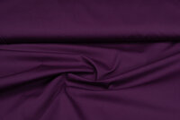 Baumwolle Popeline uni aubergine