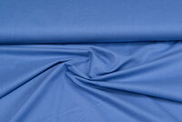 Baumwolle Popeline uni melange jeansblau