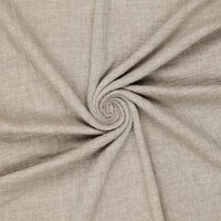 Baumwoll Musselin melange chambray dunkelsand