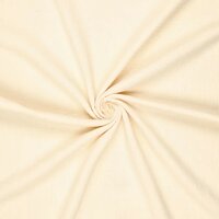 Baumwoll Musselin uni hell beige