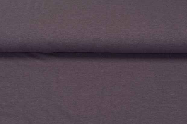 Baumwolljersey Meliert Black Yarn lila 1