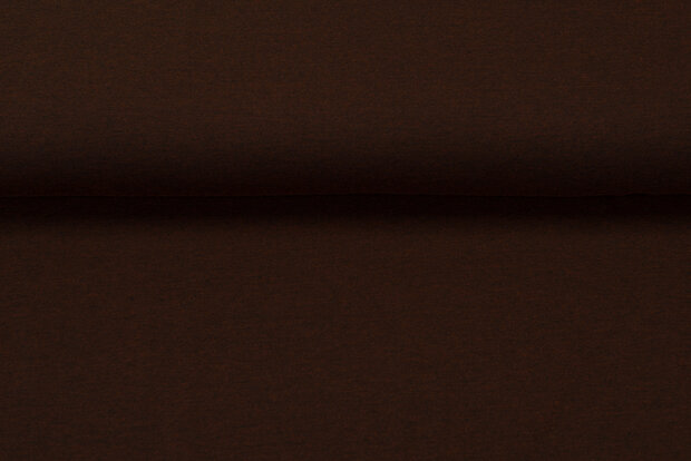 Baumwolljersey Meliert Black Yarn dunkelbraun 1