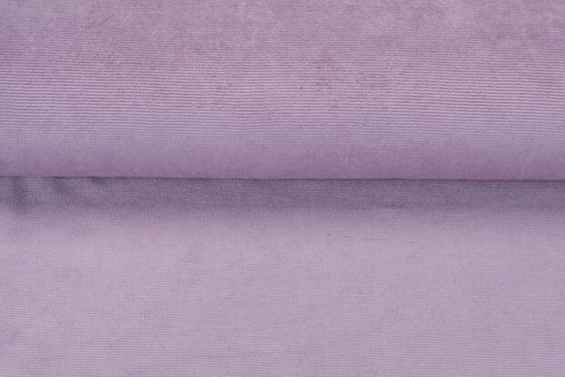 Feincord Jersey flieder