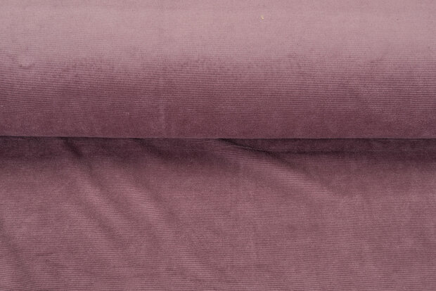 Feincord Jersey altrosa