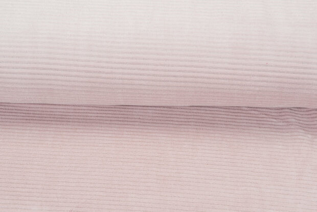 Breitcord Jersey pastel hellrosa