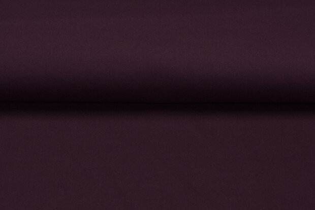 Canvas Uni aubergine