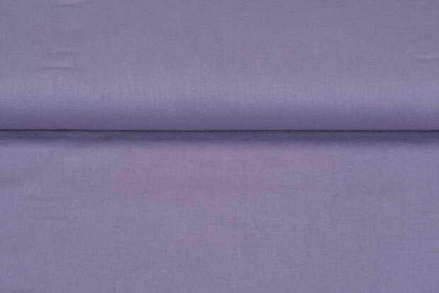 Baumwoll Leinen flieder