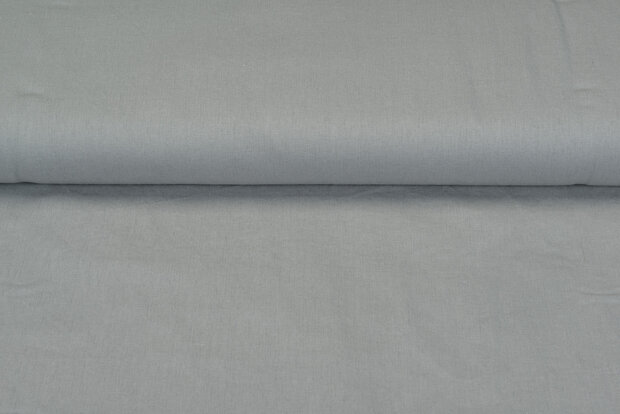 Baumwoll Leinen grau