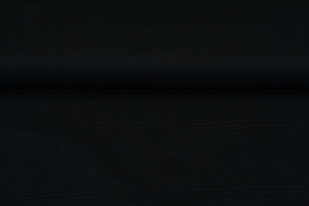 Baumwoll Leinen schwarz