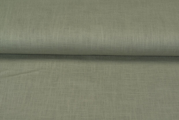Leinen gr&uuml;n-taupe