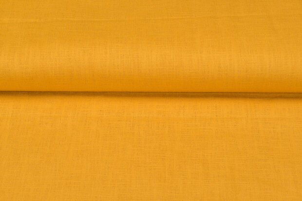 Leinen ockergelb 1