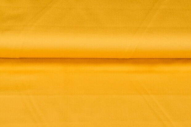 Baumwoll Stretch ockergelb