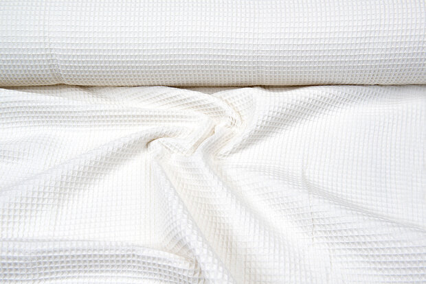 Waffeltuch fein off-white