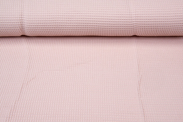 Waffeltuch fein rosa