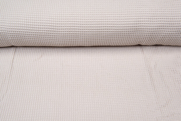 Waffeltuch fein dunkelsand