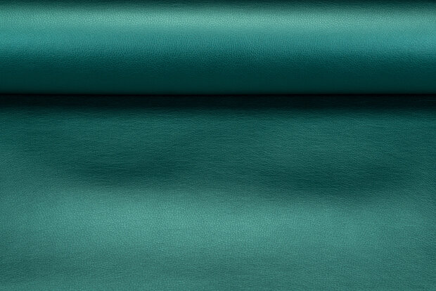 Lederimitat metallic gr&uuml;n