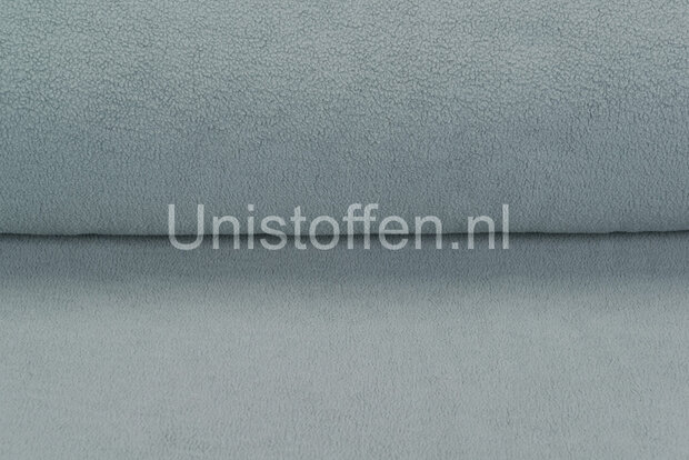 Baumwolle Fleece dunkelmint