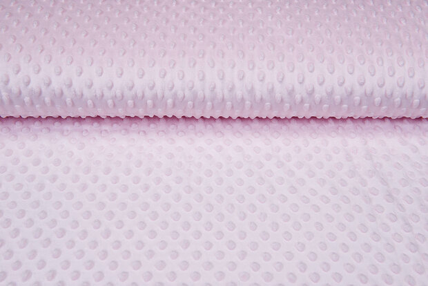 Minky fleece hellrosa