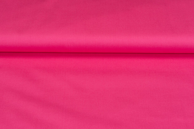 Baumwolle Popeline uni cyclaam