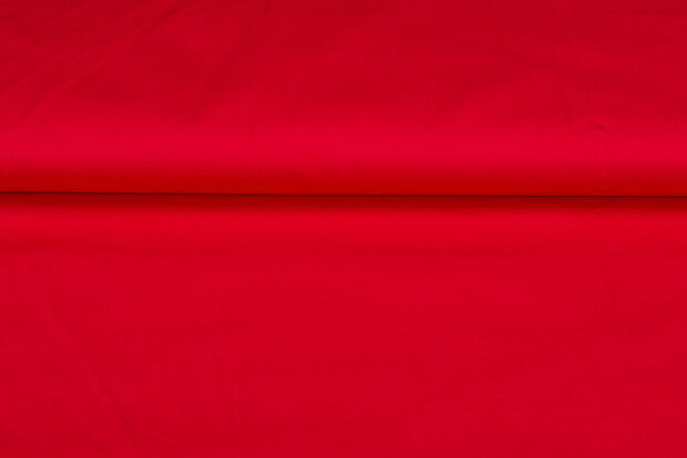 Baumwolle Popeline uni rot 1