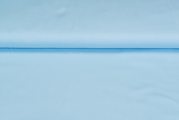 Baumwolle Popeline uni hellblau