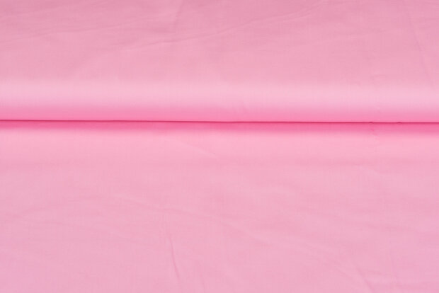 Baumwolle Popeline uni rosa