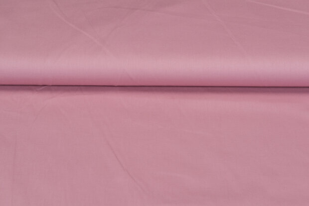 Baumwolle Popeline uni alt rosa