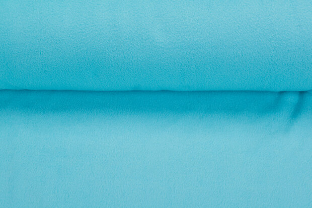 Micro Fleece anti-pilling leichtes aqua