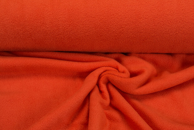 Micro Fleece anti-pilling orange