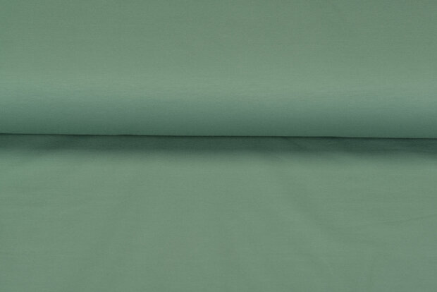 French Terry pastell dunkelmint