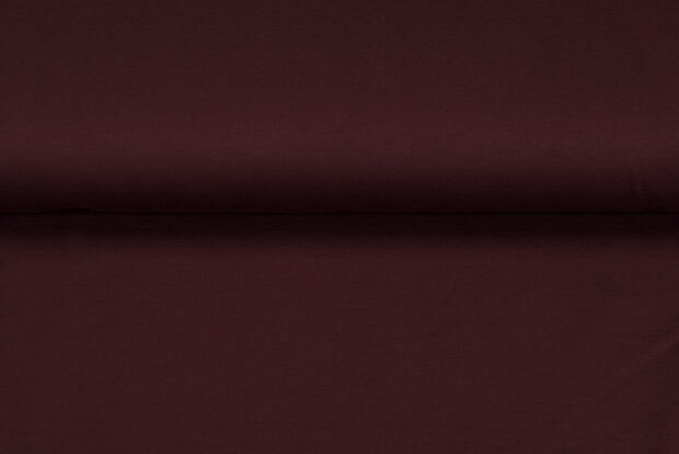 French Terry bordeaux