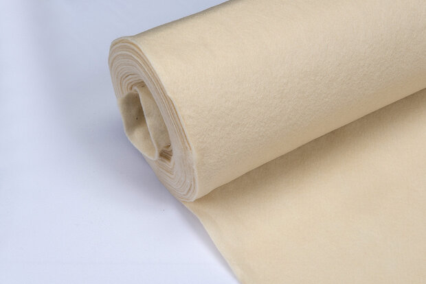 Filz 2mm hellbeige