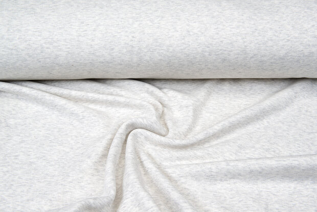 Alpenfleece hellgrau meliert
