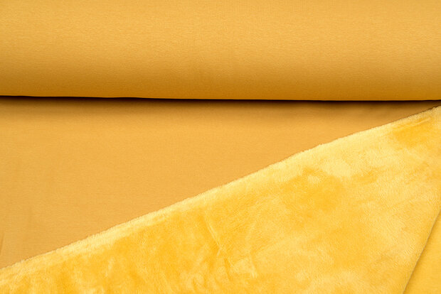 Alpenfleece ockergelb