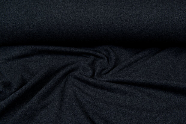 Alpenfleece dunkelgrau-schwarz