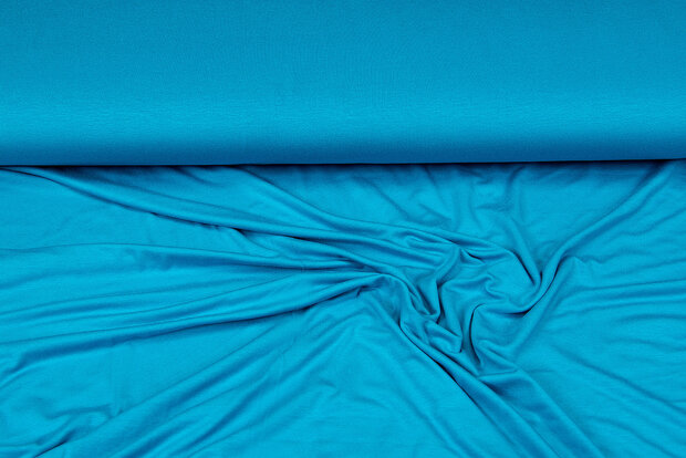 Viskose Jersey helles petrol