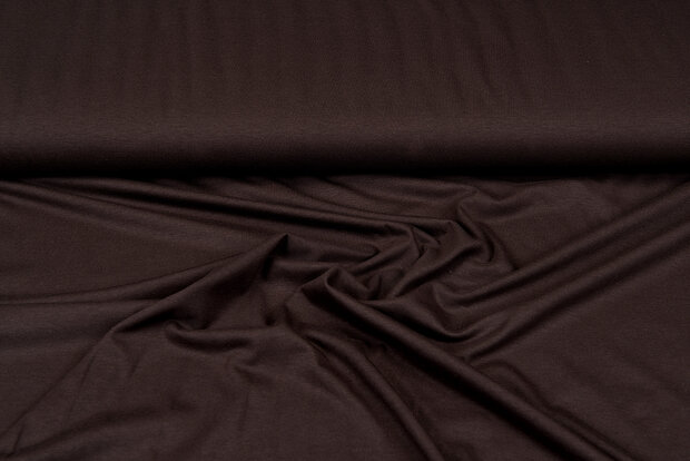 Viskose Jersey braun