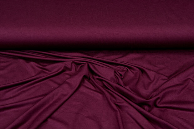 Viskose Jersey bordeaux