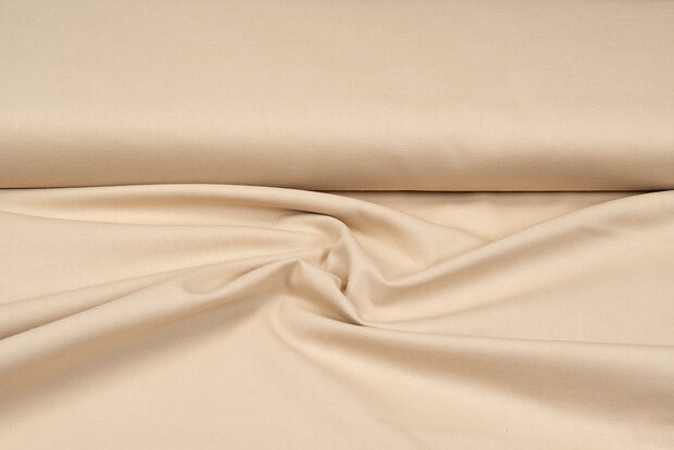 Canvas Uni dunkelbeige